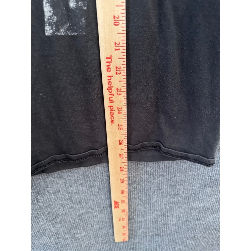 Delta Pro Weight Red Rose Checkered Graphic Tee Black XL Short Sleeve T-Shirt - Picture 7 of 8